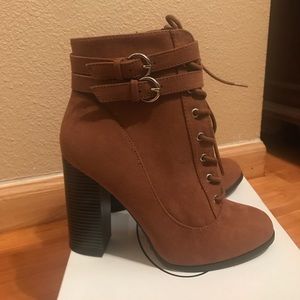 Just Fab Heeled Boots